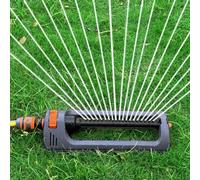 NiuLumea Oscillating Bar Sprinkler Garden Irrigation, Adjustable for Water Distribution System Large Areas, Standard Hose for Fit ABS Material