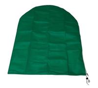 NiuLumea Plant Frost for Protection Cover for Outdoor Plants, 60gsm Non-Woven Fabric, Green, Reusable & Breathable Plant Cold Cover with Drawstring, 80 * 100cm