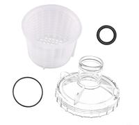 NiuLumea Pool Pump Replacement Kit, with Basket Cover 2 O-Rings for Sand Filter Models 58397 58515 58516 58634 ABS+Rubber