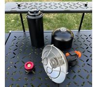 NiuLumea Portable Camping Heater 4300 BTU with Electronic Ignition, Adjustable Propane Butane Stove with Nylon Case Outdoor Hunting Fishing Adventures