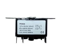 NiuLumea PR380 DC Contactor Fan Relay 25A 24VDC Refrigeration and Freezing Equipment, Epoxy-Sealed with 6ms Time, Pin Terminal