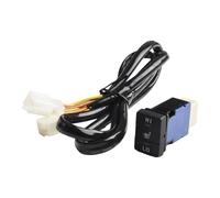 NiuLumea Push Switch for Seat Heating with Amber LED Indicator, DC12V-DC24V, ABS Material, for Outlander for Pajero Sport for Triton Mirage