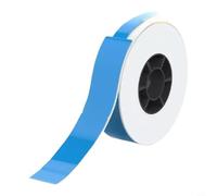 NiuLumea PVC P-Type Wire Labels Waterproof Tear- Self- Cable Markers HP6 HP2-S Printers Office Data Center 125x74mm(Blue)