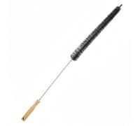 NiuLumea Radiator Cleaner Brush, Flexible Stainless Steel Core Long Duster with PP Bristles Wooden Handle for Home Appliance Gaps Pet Hair Cleaning