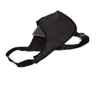 NiuLumea Recoil Shield with Adjustable Strap, Shockproof Protective Shoulder Pad Hunting, Anti-Slip Neoprene Gear Left or Right Handed Users, Black
