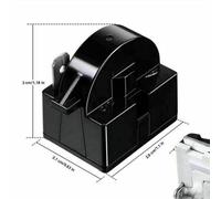 NiuLumea Refrigerator PTC Starter Relay for Replacement 1/3/4-Pin with Overload Protector Compressor, Black