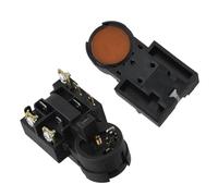 NiuLumea Refrigerator Starter Relay Overload Protector QP3-12A, Screw Type Compressor Start Relay forRefrigerators, Plastic + Metal Construction, 1 Piece