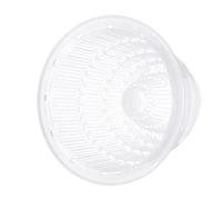 NiuLumea Resin Mesh Pot Clear for Orchid Flower Container, Home Gardening Decor, Drainage Ventilation Design with Root Guide Groove, 10/12/15 cm