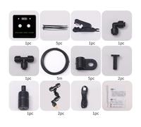 NiuLumea Rotating Terrarium Sprayer with Timer & Remote Control, Compact Misting System for Rainforest Setup, ABS+PE+Copper, 5-10m PE Pipe, for Black