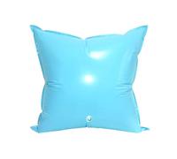 NiuLumea Round Pool Cover Air Pillow for Ground Pools, Inflatable Winterizing for Protection for Tension, 113 cm or 122 cm, Light Blue/Dark Blue, PVC Construction
