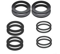 NiuLumea Rubber Gasket Set for Intex Pool Parts 3 Sizes(12PCS)