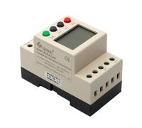 NiuLumea Single for Phase Over Under Voltage Relay SVR1000 AC/DC 24V-48V for Protection Device with LCD Screen Motor Compressor Elevator(AD48)
