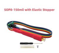 NiuLumea SOP8 WSON Chip Programming Probe Spring Pin Adapter with 3D Contour Stop Semi-Automatic Alignment, Detachable Body, Compatible with SOP8-150milSOC8-150mil, SOP8-208milSOC8-208mil, VSON 6x5mm,