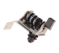 NiuLumea Square Handle Three-Position Counter Tape Recorder, Retro Style Manual Counting Device Music Enthusiasts, Sturdy Metal and Plastic Frame, Silver