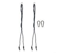 NiuLumea Swing Extension Rope Kit, Adjustable Length 1.1-1.8m with Locking Hooks, PE Plastic Cord for Courtyard and Park Swings
