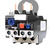 NiuLumea Thermal Overload Relay 0.63A-10A Adjustable for AC Motor for Protection, 3-Pole 660V with Manual Reset and Test Button, Compatible with Machine Tools Factory Construction Applications