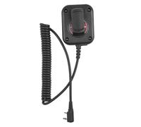 NiuLumea Two-Way Radio Tactical Speaker Microphone with Volume Control and 3.5mm Headphone Jack, Compatible with for Baofeng AR-152, UV5R, UV-82, for Kenwood Series, for TK Series, NX Series, PUXING,