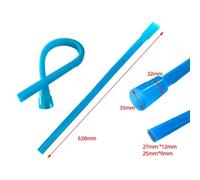 NiuLumea Vacuum Cleaner Hose Attachment for Dryer Vent Cleaning, Flexible Lint Brush with 32mm Suction Nozzle to Remove Dust and Prevent Fires