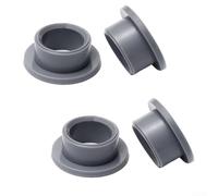 NiuLumea WD12X26146 Dishwasher Bottom Rack Wheels Set of 4 - High Durability Plastic Rollers for Smooth Gliding Lower Basket Runners Compatible with for ge Units Repair Kit 1.45x0.62in