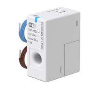 NiuLumea WiFi Power Monitor for Tuya and Matter Compatible, 1-50A Real-Time Energy Monitoring with Class 1.0 Accuracy, Overvoltage/Overcurrent Alerts, CSV Data Export, Fits Standard Breaker Box