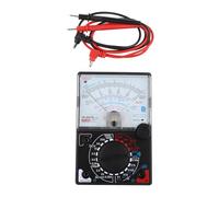 NiuLumea YX-360TRN Analog Multimeter with Test Leads, Measures ACDC Voltage, DC Current, Resistance, Capacitance, Frequency, Continuity Check with LED and Buzzer, Data Hold Function, 80mm Large Scale