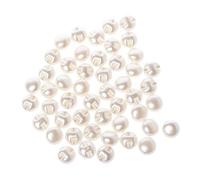 niumanery 50pcs 10mm 11mm Round Sewing Pearl Buttons for Clothing Sewing Accessories Clothing Scrapbooking Garment DIY Apparel Tool 11mm