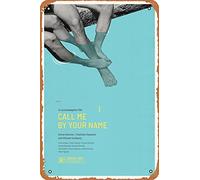NIUMOWANG Metal Sign - Call Me by Your Name Tin Poster 12 X 8 Inches