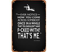 NIUMOWANG Metal Sign - Gran Torino - Ever Notice Tin Poster 12 X 8 Inches