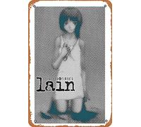 NIUMOWANG Metal Sign - Serial Experiments Lain Tin Poster 12 X 8 Inches