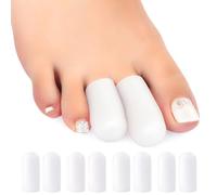 Niupiour Gel Toe Protectors, 14 Packs of Silicone Toe Covers for Men and Women, Toe Caps Sleeves Protect Toe and Relieve Toe Pain from Corns, Blisters, Hammer Toe, Missing Toenail and Broken Toe