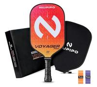 Niupipo Elongated Pickleball Paddle, Voyager Pro, USAPA-Approved, Pickleball Paddle with Lightweight Graphite Face, Pro Textured Paddle with Honeycomb Polymer Core & Large Sweet Spot