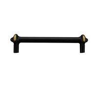 NIUSABOU Bow Pulls Door Handles, Cabinet Bow Pulls for Kitchen Bathroom Drawer Door Levers, Multiple Sizes, Screws Included(Hole Distance 128Mm)