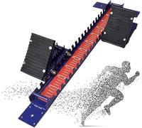NIUSABOU Competition Starting Blocks, Adjustable 8 Angle Aluminum Alloy Starting Block For Track And Field Sprinters