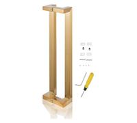 NIUSABOU Door Handle Barn, Sliding Barn Door Handle Double Sided Glass Grab Bar Farmhouse Silver Black 60-150cm(D,Length 60Cm(24Inch))