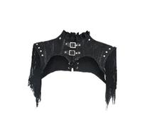 NIUSABOU Medieval Knight Shoulder Armor, Shoulder Armor Cosplay Costume Accessories Multiple Sizes(Style a,L)