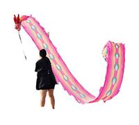 NIUSABOU Outdoor Exercise Dance Dragon, Dragon And Lion Dance Set With Handsticks And Travel Bag Multicolor 6m To 12m Length(A,6m/19.7ft)