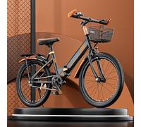 NIUSABOU Speed Lightweight Bike, Folding Bike for Children 8-15 Years, Carbon Steel, 18/20/22 inch(E,18inch)