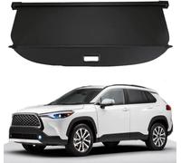 NIUSENN Car Trunk Cargo Cover for Toyota Corolla Cross 2020-2023 safety Curtain Partition Rear Trunk Parcel Shelf Luggage Security Shield Shade Storage Tray