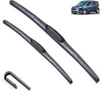 NIUSENN Car Windshield Window for Ford Transit Connect 2002-2013 Windscreen Wiper Arm with Blade Complete Set Replacement Front Exact Fit Windscreen Wiper Blades