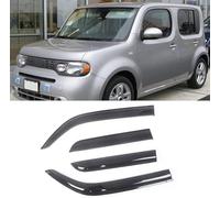 NIUSENN Wind Deflectors For Nissan Cube Z12 2009-2015 Rain DeflectorsSun Rain Guard Window Car Window Rain Protection Wind Deflector Visor Side Window