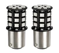 niusility 2 PCS 1156 BAY15D P21/5W Red LED Brake Light Bulbs, Stop Tail Light Bulb, Super Bright 33SMD 2835 Chips, 12V Plug-and-Play Stop Tail Lights, Universal Fit for Cars/Trucks/SUVs/Motorcycles