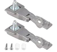 niusility 2Pcs Exterior Door Handle Hinge Repair Kit, Driver Side Professional Hinge Replacement, Compatible with Fiat 500/Abarth 500/Alfa Romeo 147 GT, Car Door Hinges Fix Kit for 51964555 51939041