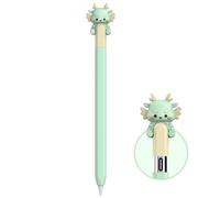 NIUTRENDZ Cute Dragon Case for Apple Pencil USB-C Case Silicone Protective Cover Sleeve Skin Accessories【Magnetic Charging & Double Tap】 (Pink)