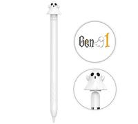 NIUTRENDZ Cute Ghost Case for Apple Pencil 1st Generation Case Silicone Protective Cover Sleeve Skin Accessories (Apple Pencil 1st Generation, Ghost)