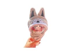 NIUVOO SKZ-oo Light Stick Plush Covers KPOP Glow Sticks Decoration Concert Handlamp Accessory SKZ Gifts, Compatible with Lightstick(Wolf Chan)