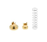 NIUXFOUZLJP 2pcs T8 Anti Backlash Spring Loaded Nut Elimination Gap Fit For 8mm Acme Threaded Rod Lead Screws DIY CNC 3D Printer Parts(T8 Lead 8 Nut)