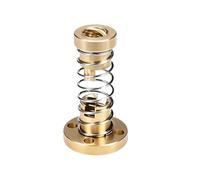 NIUXFOUZLJP T8 Anti Backlash Spring Loaded Screw Nut Elimination Gap Fit For 8mm Acme Threaded Rod Lead Screws DIY 3D Printer Parts(2pcs)