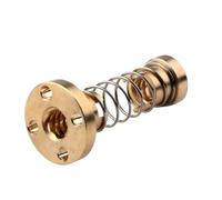 NIUXFOUZLJP T8 Lead Screw Anti Backlash Spring Nut Loaded Elimination Gap Fit For Acme Threaded Rod DIY CNC 3D Printer Parts(Lead 4MM)
