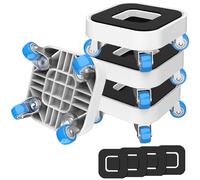 NIUXX Furniture Mover Slider with 360° Rotating Wheels (Pry Bar Not Included), Heavy Duty Appliance Dolly Roller for Sofa, Bed, Cabinet, Easy Glide for Home Office Moving, Load Capacity Up to 350kg