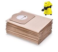 Niuzemyko 6.959-130.0 Paper Filter Dust Bag Compatible with Karcher A 2201, A 2204, A 2504, A 2234 PT, A 2534 PT, WD3, WD3P, Wet & Dry Vacuum Cleaner - 6Pack